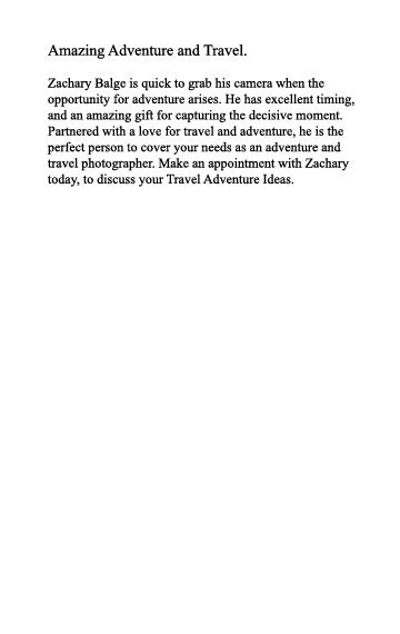 travel adventure